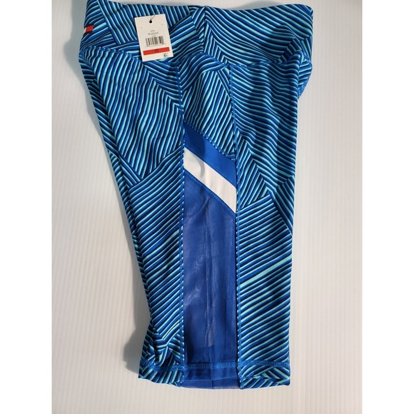 Tommy Hilfiger Sport High Rise Bike Shorts Athletic Blue XS - Picture 6 of 6